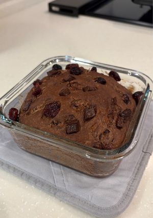 クランベリー&チョコのフォカッチャ-レシピのメイン写真