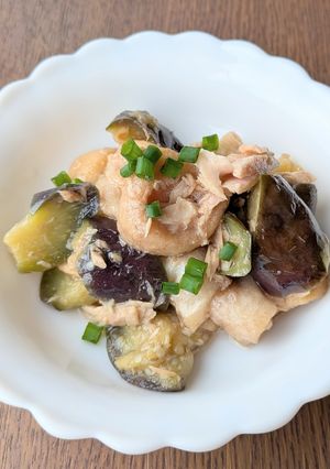 ナスと麩とツナの和風マリネ-レシピのメイン写真