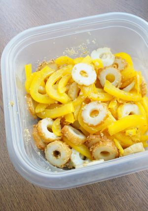 パプリカと竹輪の炒め物-レシピのメイン写真
