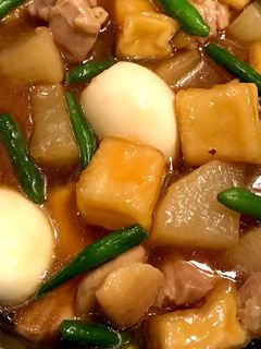 トロモチ☆鶏肉と大根と高野豆腐の煮物☆-レシピのメイン写真