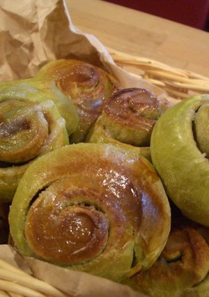 抹茶シナモンロール-レシピのメイン写真