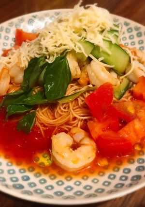 ずっこい‼︎そうめんのカッペリーニ-レシピのメイン写真