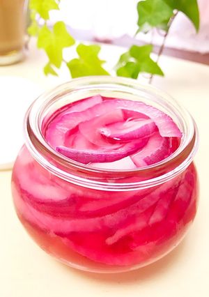 紫玉ねぎのマリネ 〜さっぱり酢の物〜-レシピのメイン写真
