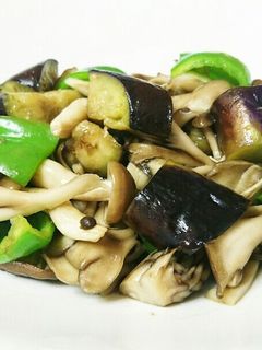 簡単☆ナスときのこの昆布茶炒め☆-レシピのメイン写真