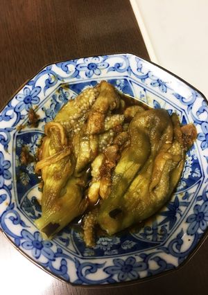 ばあば流、なすびの醤油と生姜和え-レシピのメイン写真