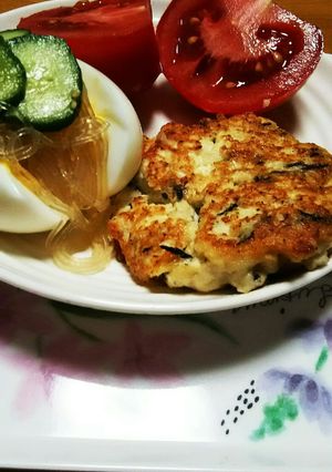 簡単豆腐ハンバーグ-レシピのメイン写真