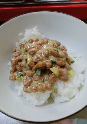納豆ときゅうりのマヨネーズご飯-レシピのメイン写真