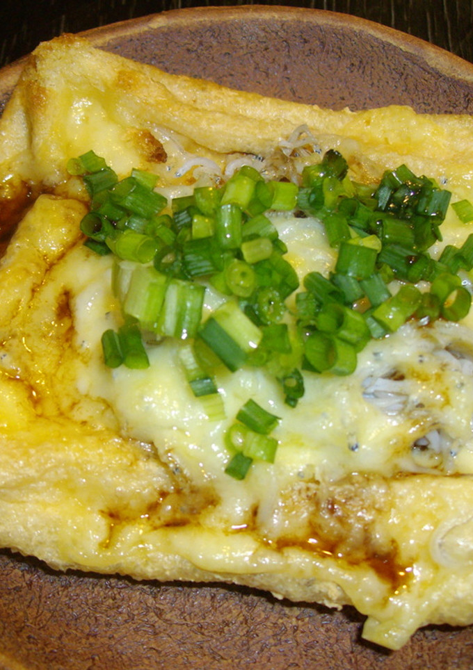 油揚げのチーズ焼き-レシピのメイン写真
