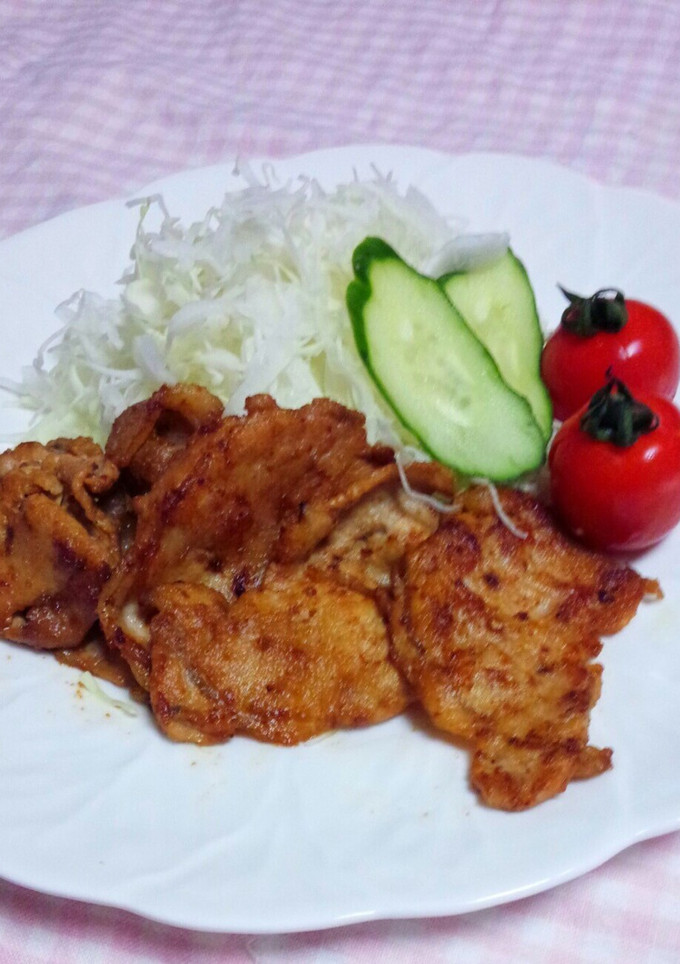 簡単★豚肉の生姜焼き-レシピのメイン写真