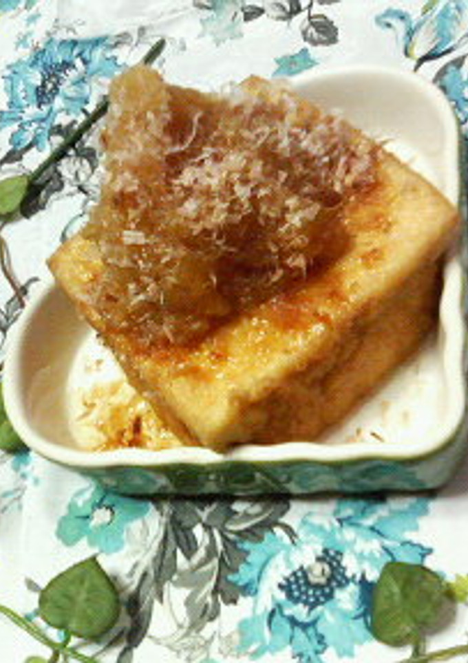 オーブンで簡単♡厚揚げ♥おろしソースがけ-レシピのメイン写真