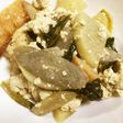 超楽々 豆腐と根菜のごった煮 作ります
