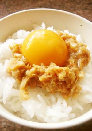 しみじみ日本の味。たまみそ丼-レシピのメイン写真