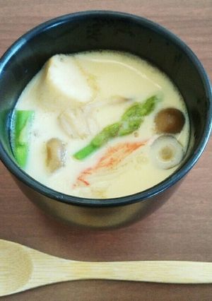甘辛牛肉の茶碗蒸し-レシピのメイン写真
