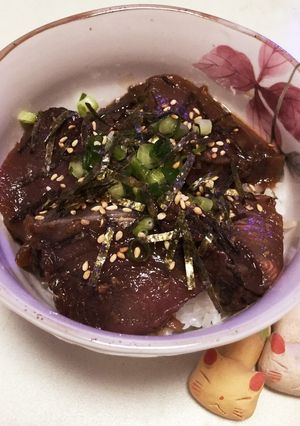 漬けるだけ！簡単★カツオの漬け丼♬-レシピのメイン写真