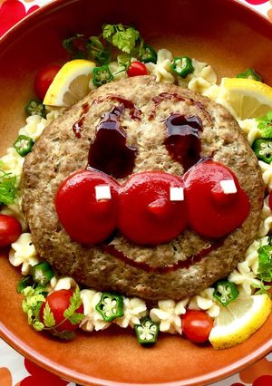 簡単!炊飯器でドデカハンバーグ-レシピのメイン写真