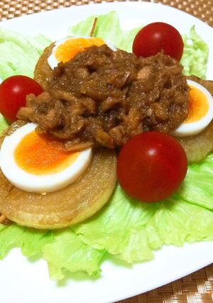 【龍愛】玉ねぎとツナの甘辛焼き-レシピのメイン写真