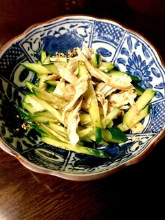 鶏むねとキュウリの中華和え-レシピのメイン写真