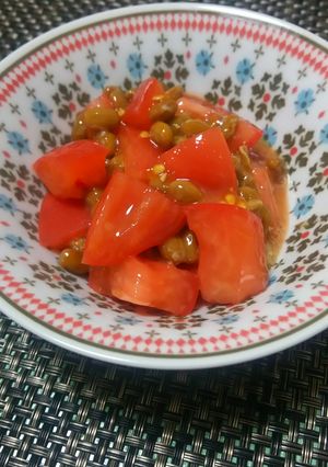 納豆とトマトのサルサ風-レシピのメイン写真