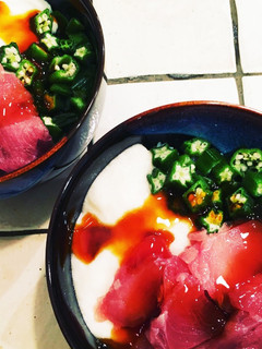 マグロのネバネバ丼-レシピのメイン写真