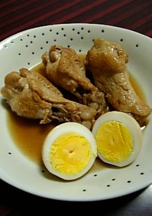 手羽元のポン酢煮-レシピのメイン写真