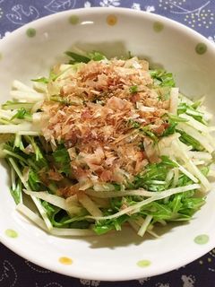水菜と大根のさっぱり和風サラダ-レシピのメイン写真