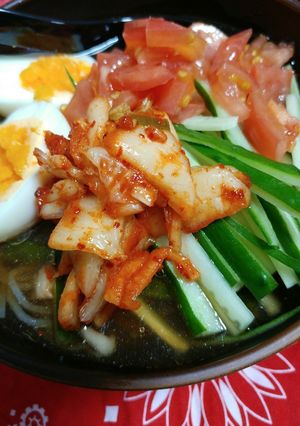 スープも手作り！具だくさん冷麺☆-レシピのメイン写真