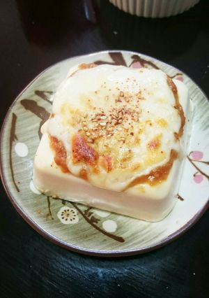 簡単！レンチン☆やみつき味噌チーズ豆腐-レシピのメイン写真