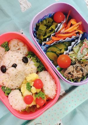 チューチューねずみさん弁当-レシピのメイン写真