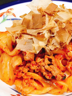 【簡単】キムチの焼きうどん-レシピのメイン写真