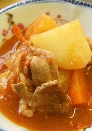 夏の贅沢トマト肉じゃが-レシピのメイン写真
