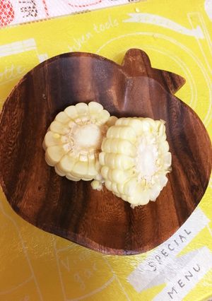 レンジでとうもろこし♪-レシピのメイン写真