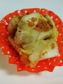 お弁当☆キャベツとはんぺんバター醤油炒め-レシピのメイン写真
