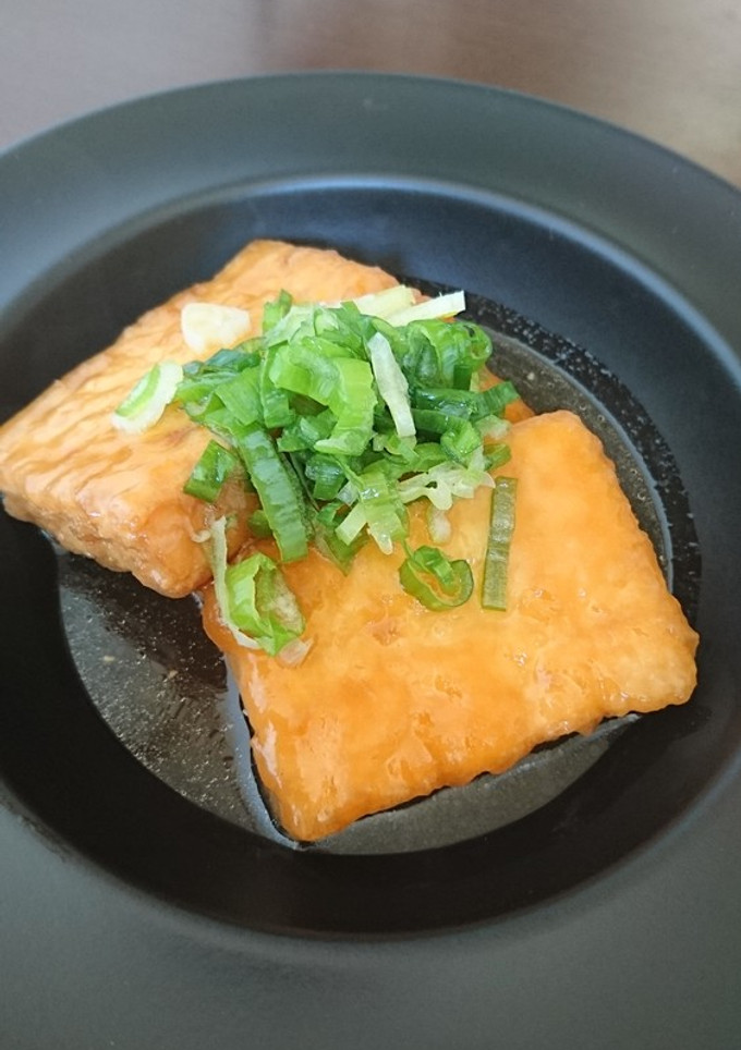 厚揚げ(絹揚げ)の焼き浸し。-レシピのメイン写真