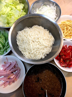 さっぱりヘルシー☆冷やし中華風つけ素麺!-レシピのメイン写真