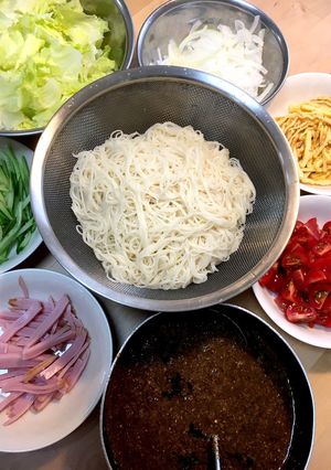 さっぱりヘルシー☆冷やし中華風つけ素麺！-レシピのメイン写真