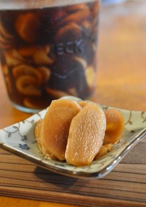＊新生姜の醤油漬け＊-レシピのメイン写真