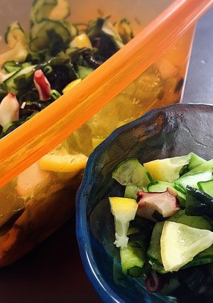 塩レモンでさっぱりきゅうりの酢の物-レシピのメイン写真