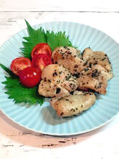 簡単一品!鶏もものマヨバジル焼き-レシピのメイン写真