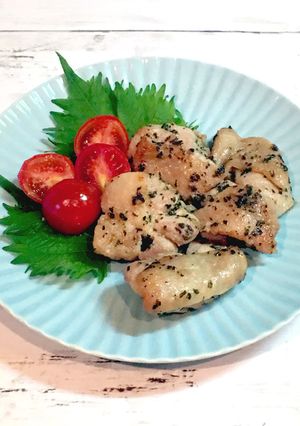 簡単一品！鶏もものマヨバジル焼き-レシピのメイン写真