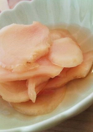 甘さ控えめ♡な新生姜の甘酢漬け-レシピのメイン写真