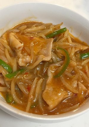 簡単時短☆豚肉ともやしの麻婆炒め-レシピのメイン写真