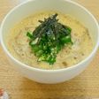 1人ランチに♪ ~納豆あわ蕎麦~