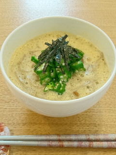 1人ランチに♪ ~納豆あわ蕎麦~-レシピのメイン写真