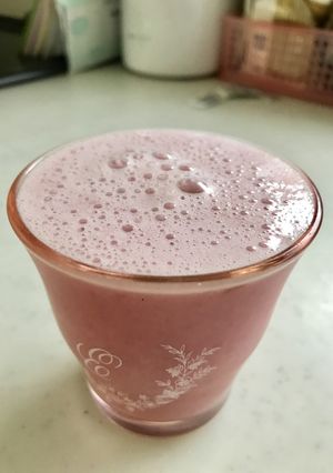 爽やか★ベリー★プロテインスムージー-レシピのメイン写真