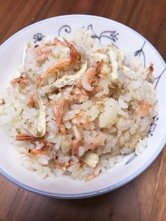 生桜エビ炊き込み御飯(無水鍋QC使用)-レシピのメイン写真