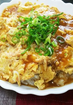 お手軽うまっ♡ツナ玉子餡かけごはん-レシピのメイン写真