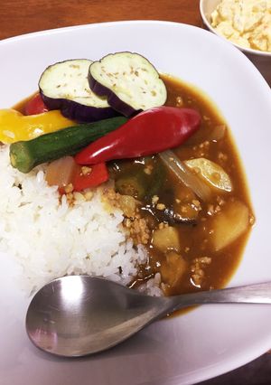 夏野菜カレー-レシピのメイン写真