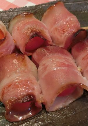 ミニトマトのベーコン巻き-レシピのメイン写真