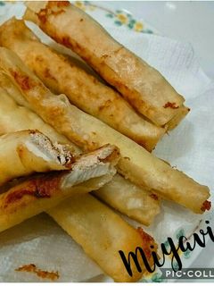 明太ササミチーズ春巻きスティック♡-レシピのメイン写真