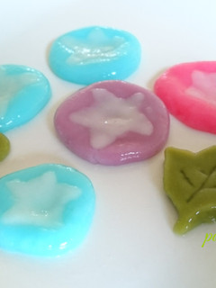 子どもと作ろう!夏のおやつに朝顔白玉♪-レシピのメイン写真